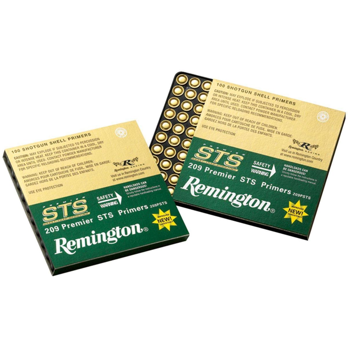 Remington Primer 209 Premier Sts C.pack 100 Rd/Bx 20 Bx/Cs