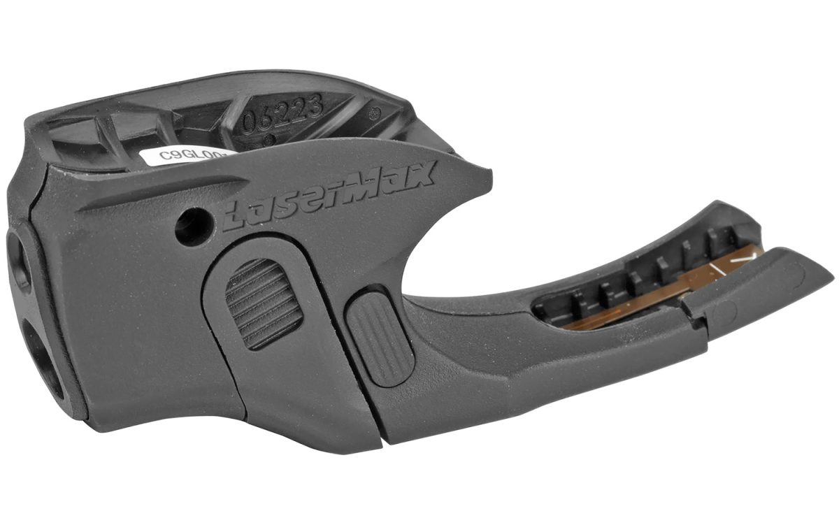 Lasermax Cflc9Cg Green Ruger Gripsense Light/Laser  Lc9/Lc9S/Lc380/Ec9S Black 100 Lumens Led White