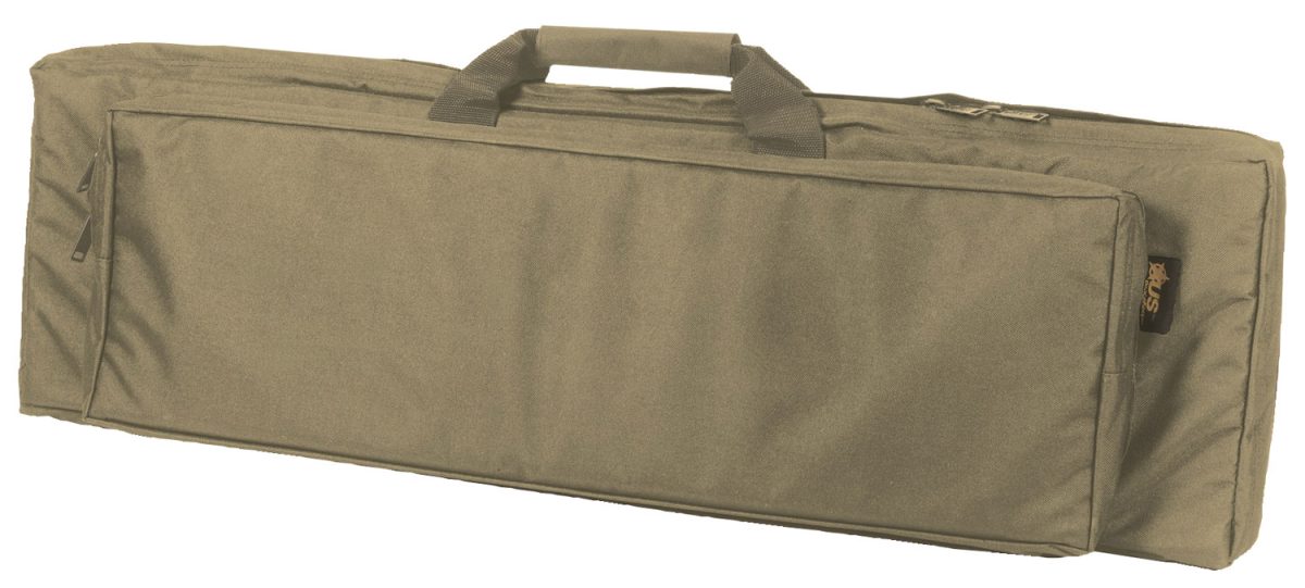Us Peacekeeper P40036 Rat Case Water Resistant Tan 600D Polyester W/ Padding Adjustable Straps Air Vents &Amp; Front Pocket W/ Triple Mag Pouch