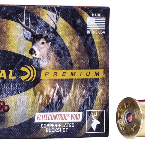 Federal Premium 12 ga 00 Buck — 5 rds