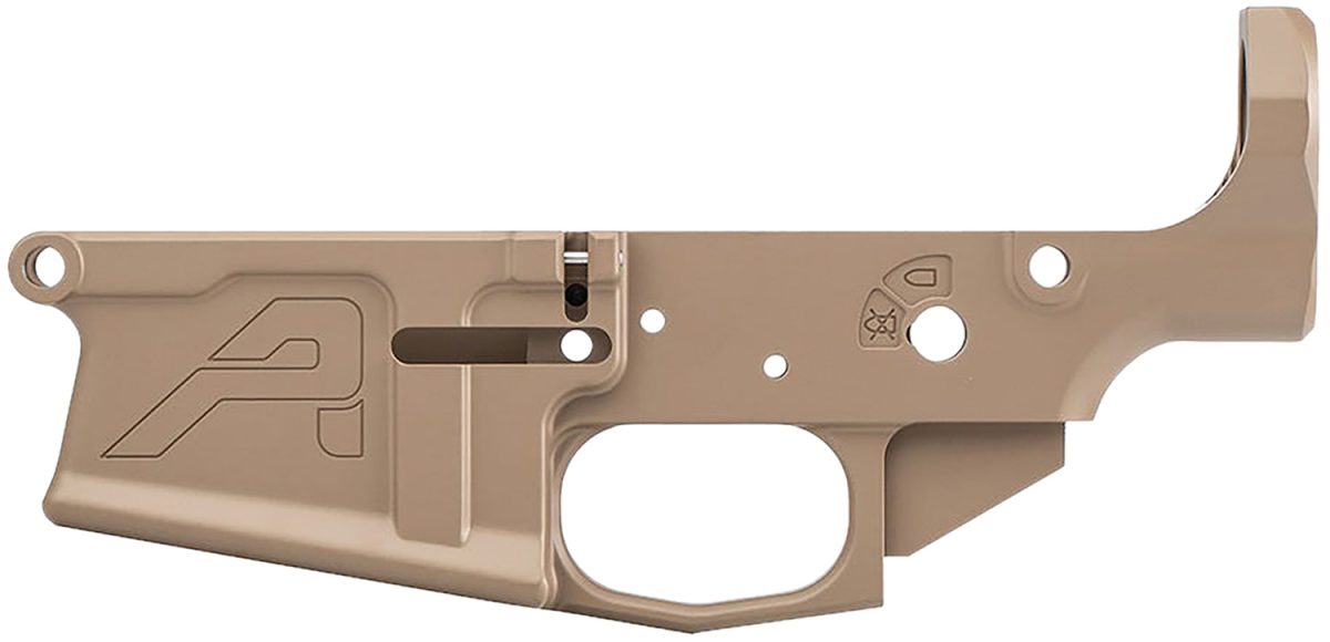 Aero Precision Apar308005C M5 Receiver Multi-Caliber Flat Dark Earth Cerakote Finish 7075-T6 Aluminum Material With Mil-Spec Dimensions For Ar-10
