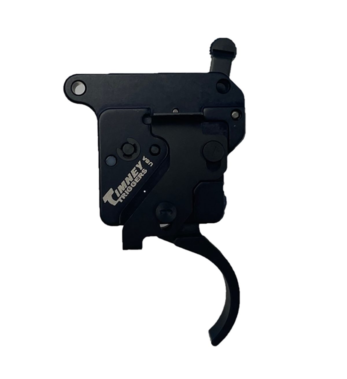 Timney Triggers 521 Featherweight Deluxe  Curved Trigger With 3 Lbs Draw Weight For Rem Model 7