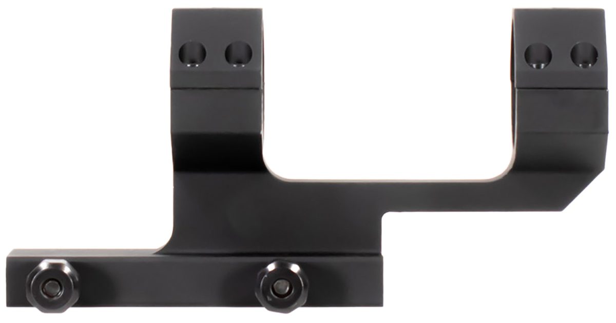 Aim Sports Mtclf317 30Mm Cantilever Scope Mount/Ring Combo Black Anodized