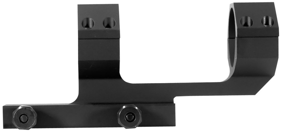 Aim Sports Mtclf315 30Mm Cantilever Scope Mount/Ring Combo Black Anodized