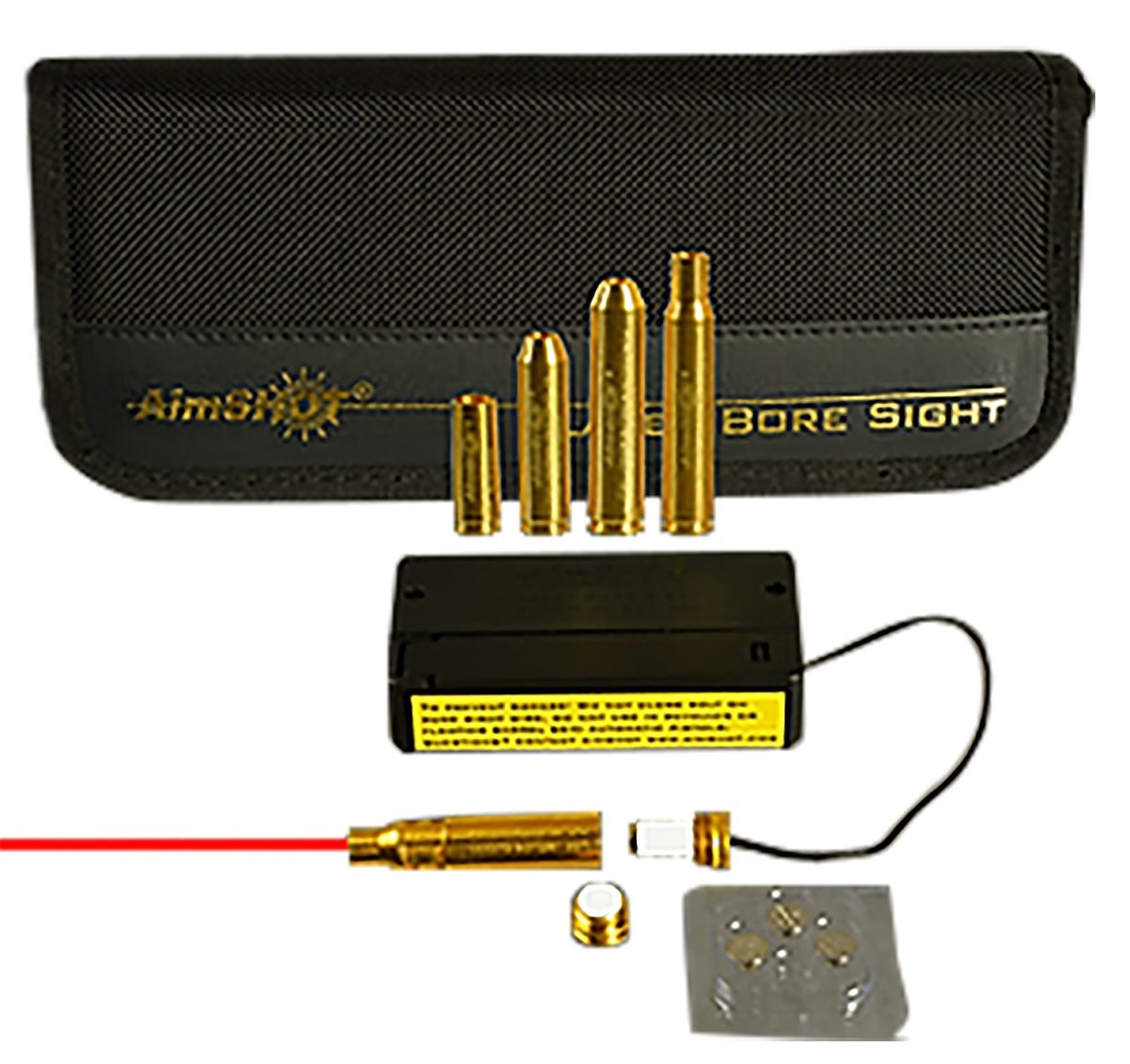 Aimshot Mbskit3 Modular Rifle Boresighter Kit 243/308 Win/7.62X54Mm Chamber Brass