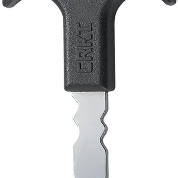 CRKT 9705 Williams Defense Key Matte Black 3CR13 Steel Includes Phillips Screwdriver