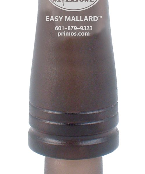 Primos 805 Easy Mallard  Open Call Single Reed Attracts Ducks Brown Plastic