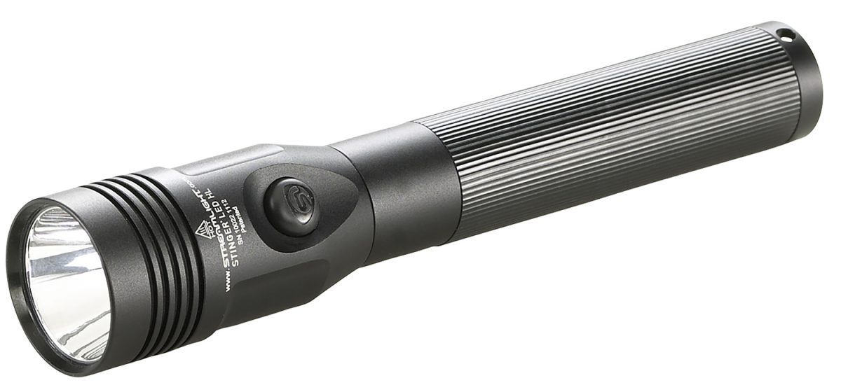 Streamlight 75431 Stinger Led Hl Flashlight  Black Anodized 200/400/800 Lumens White C4 Led