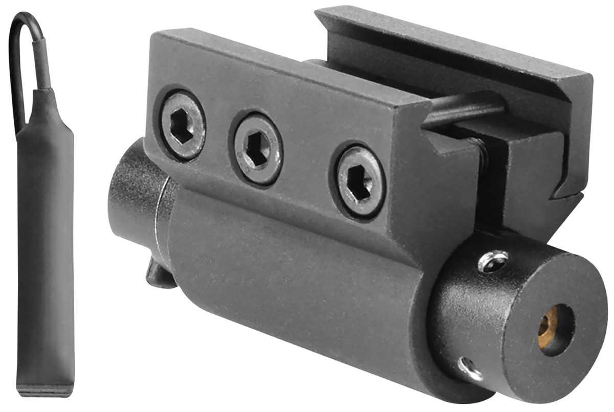 Aim Sports Lh002 Red Rifle Laser Sight  Black Anodized