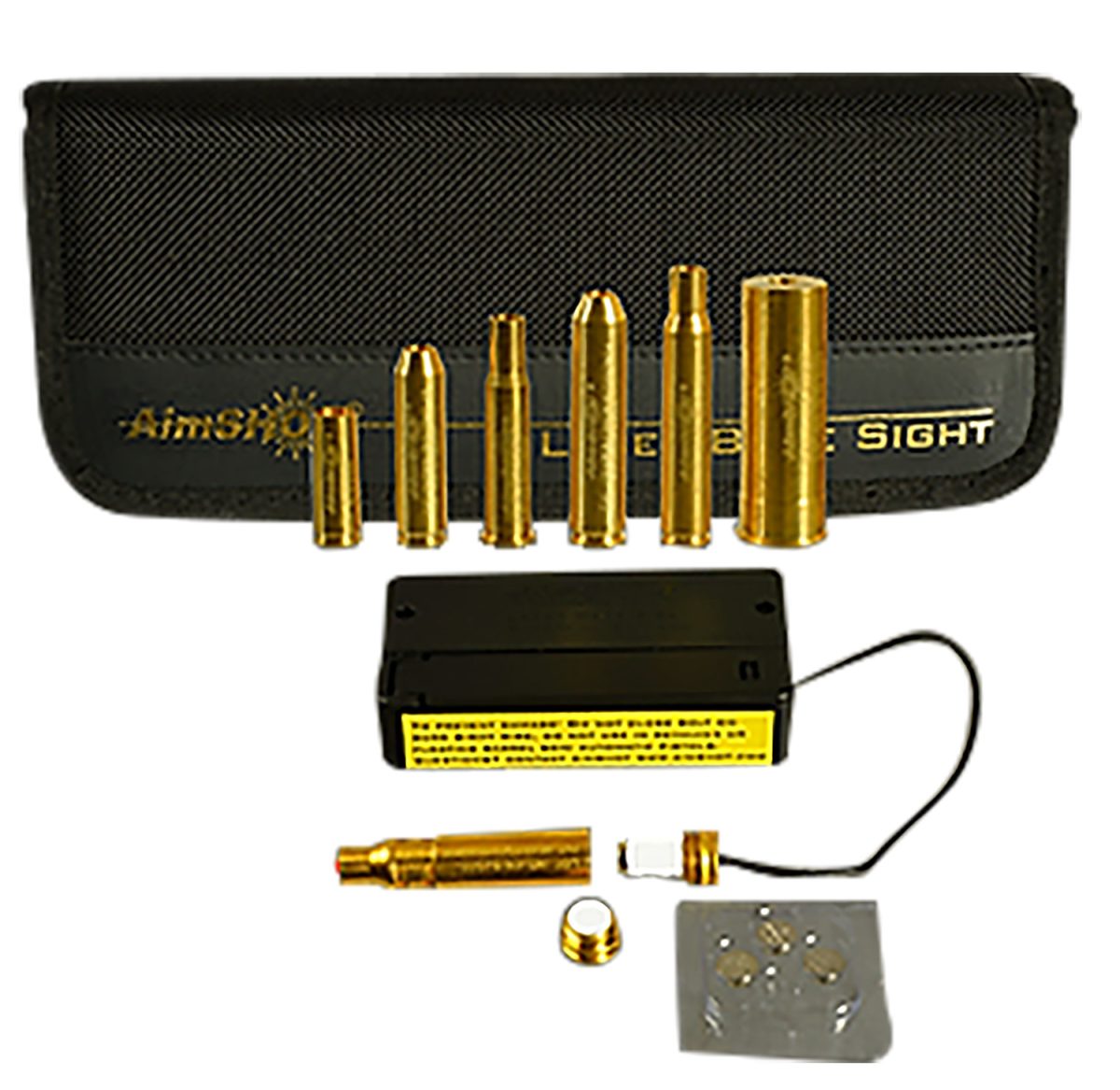 Aimshot Ktrifle Boresight Rifle Kit Laser Universal Rifle Calibers Brass