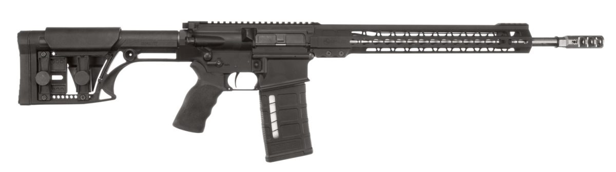 Armalite Ar103Gn18 Ar-10 Competition 308 Win  25+1 18&Quot; Barrel, Black Hard Coat Anodized Receiver, Adjustable Luth-Ar Mba-1 Stock,  Optics Ready