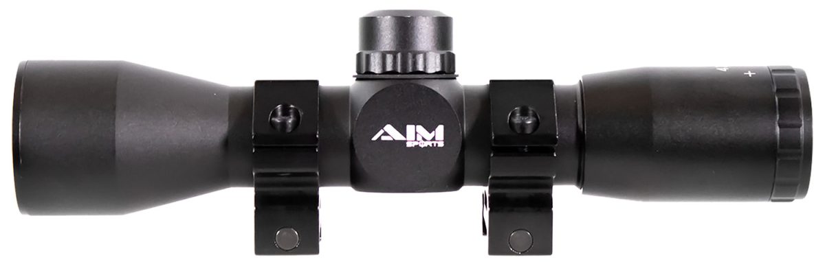 Aim Sports Jtm432B Tactical Compact Black Anodized 4X 32Mm 1&Quot; Tube Mil-Dot Reticle