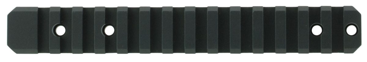 Talley Pso258700 Remington 700 Picatinny Rail  Black Anodized Short Action 0 Moa