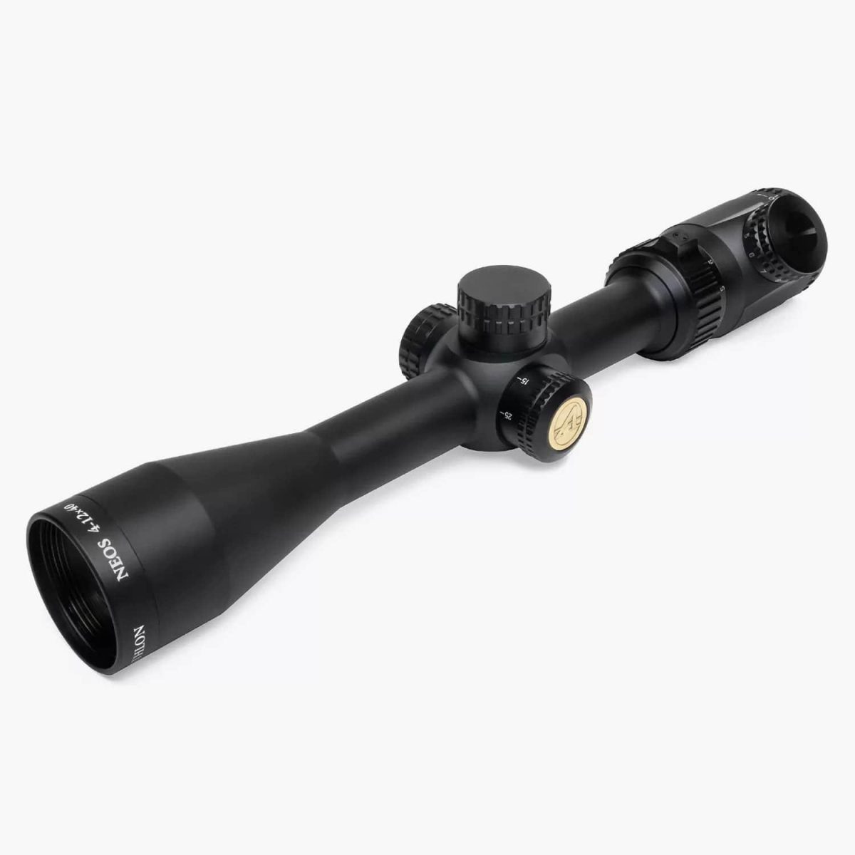 Athlon Neos Rifle Scope 4-12X40 1&Quot; Sfp Bdc 500 Ir Moa Illum Black