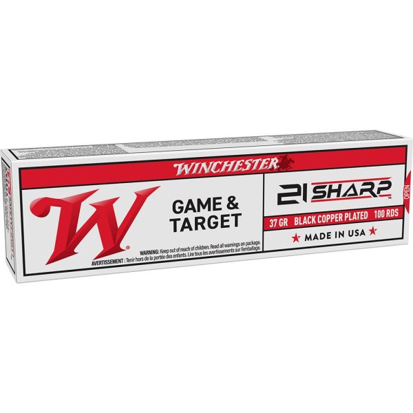 Winchester Game & Target .21 Sharp 37gr — 100 rds