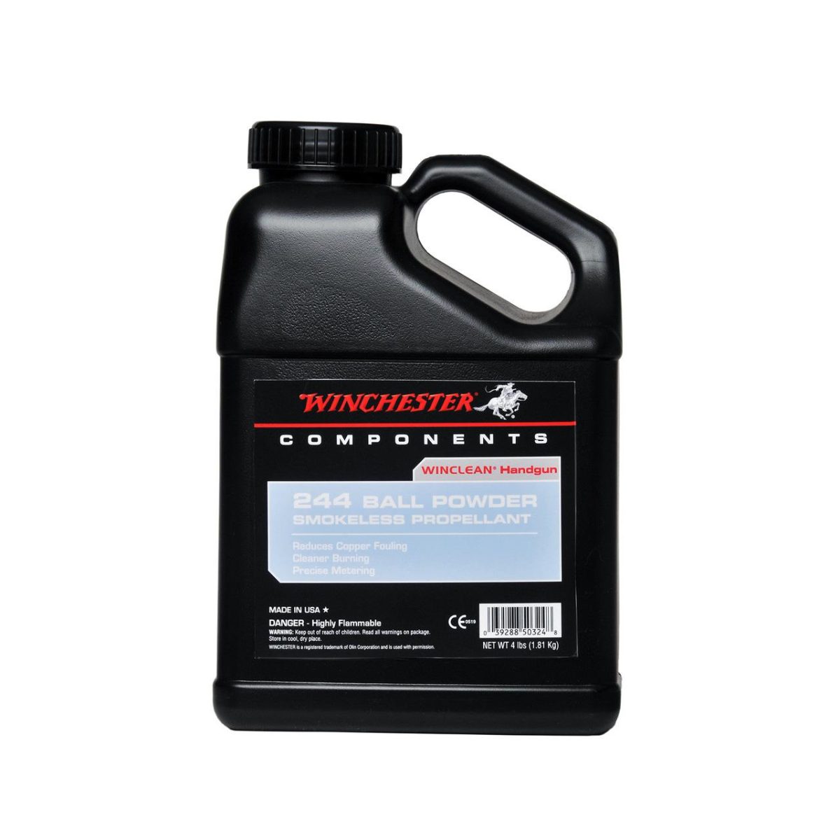 Winchester Winclean 244 Handgun Powder - 4 Lbs