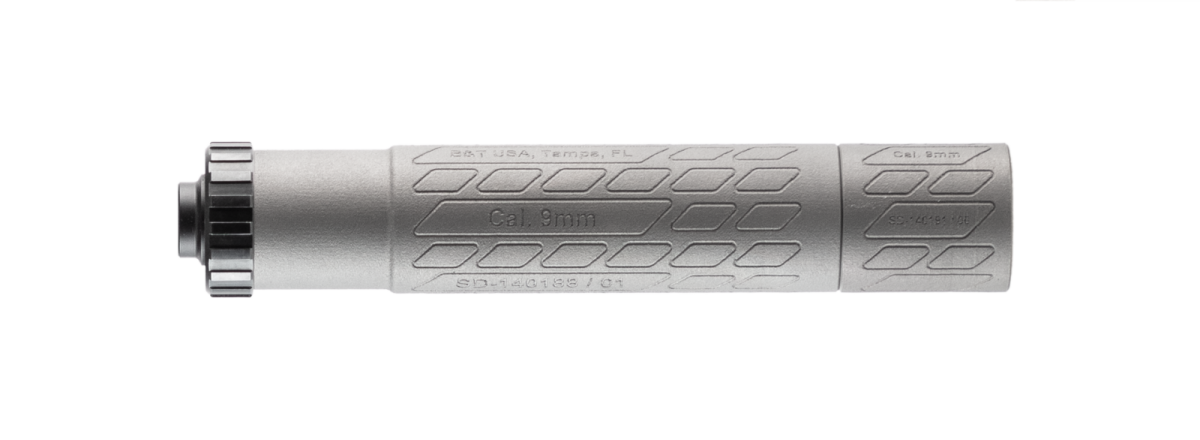 B&Amp;T Print-X Impuls 9Mm Titanium Modular Suppressor