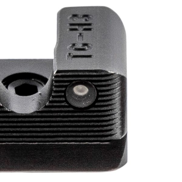 TruGlo TG231Z1C Tritium Pro  Black | Green Tritium Orange Outline Front Sight Green Tritium Rear Sight
