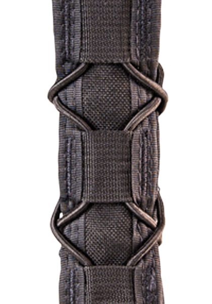 High Speed Gear 13EX10BK TACO Extended Mag Pouch Single Black Nylon Belt Belts 2.25" Wide Compatible w/ Pistol