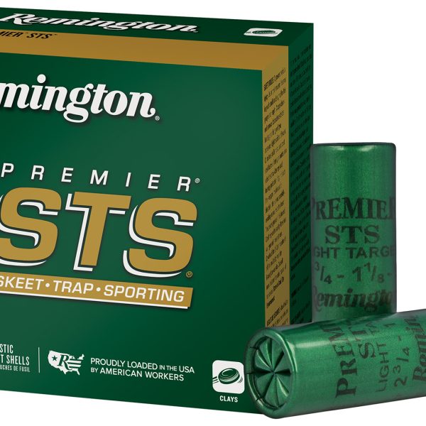 Remington Ammunition 20114 Premier STS  12 Gauge 2.75" 1 1/8 oz 8.5 Shot 25 Per Box/ 10 Cs