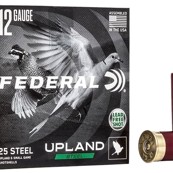 Federal Upland Steel 12 ga — 25 rds