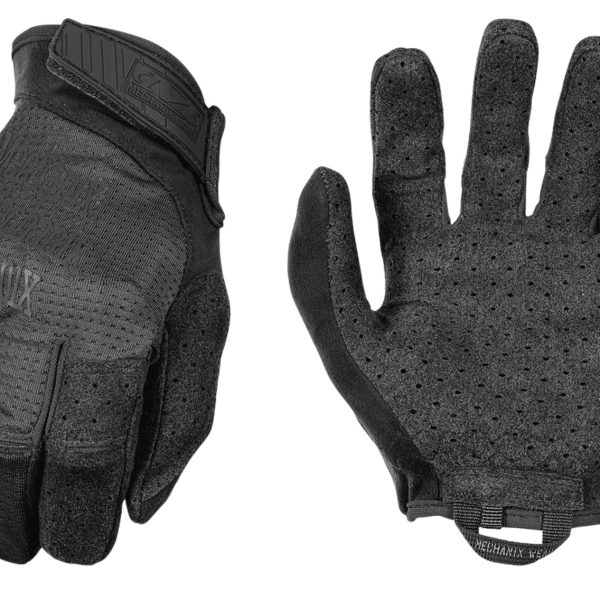 Mechanix Wear MSV55010 Specialty Vent Covert Black Suede Large Velcro Closure