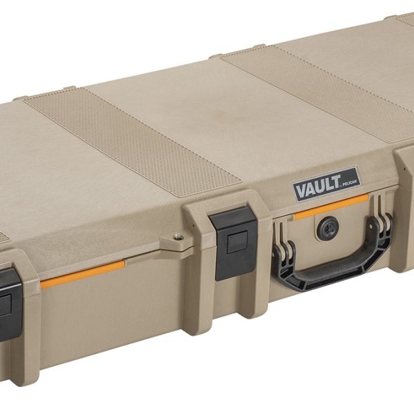 Pelican VCV730 Vault Tactical 44" Tan Polymer 2 Rifles w/Wheels