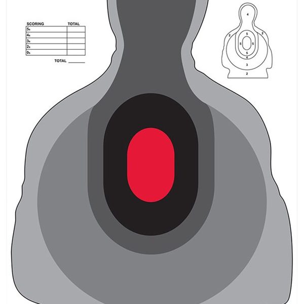 Birchwood Casey 35722 Dirty Bird  Silhouette Tagboard Target 12" x 18" 100 Per Pkg
