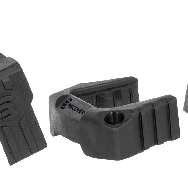 Recover Tactical UCH2101 Upper Charging Handle  Compatible w/Glock 20/21/30/40/41, Black Polymer
