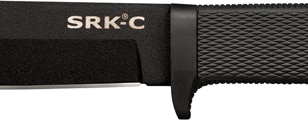 Cold Steel CS-49LCKD SRK Compact 5" Fixed Plain Black Tuff-Ex Finish SK-5 Steel Blade/Black Kray-Ex Handle Includes Sheath