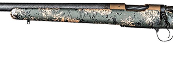Christensen Arms 8010621000 Ridgeline FFT 7mm Rem Mag 3+1 22" Carbon Fiber/Threaded Barrel, Burnt Bronze Cerakote, Green with Black/Tan Accents Stock, Left Hand