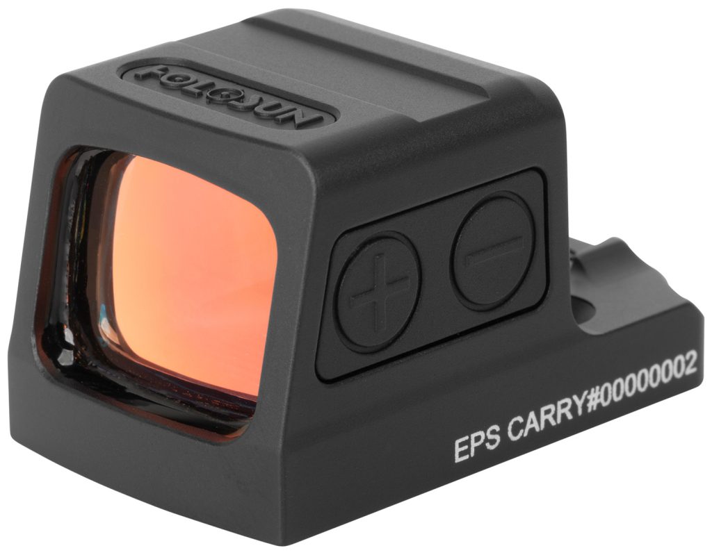 Holosun EPS-RD 2 MOA enclosed pistol red dot sight in black