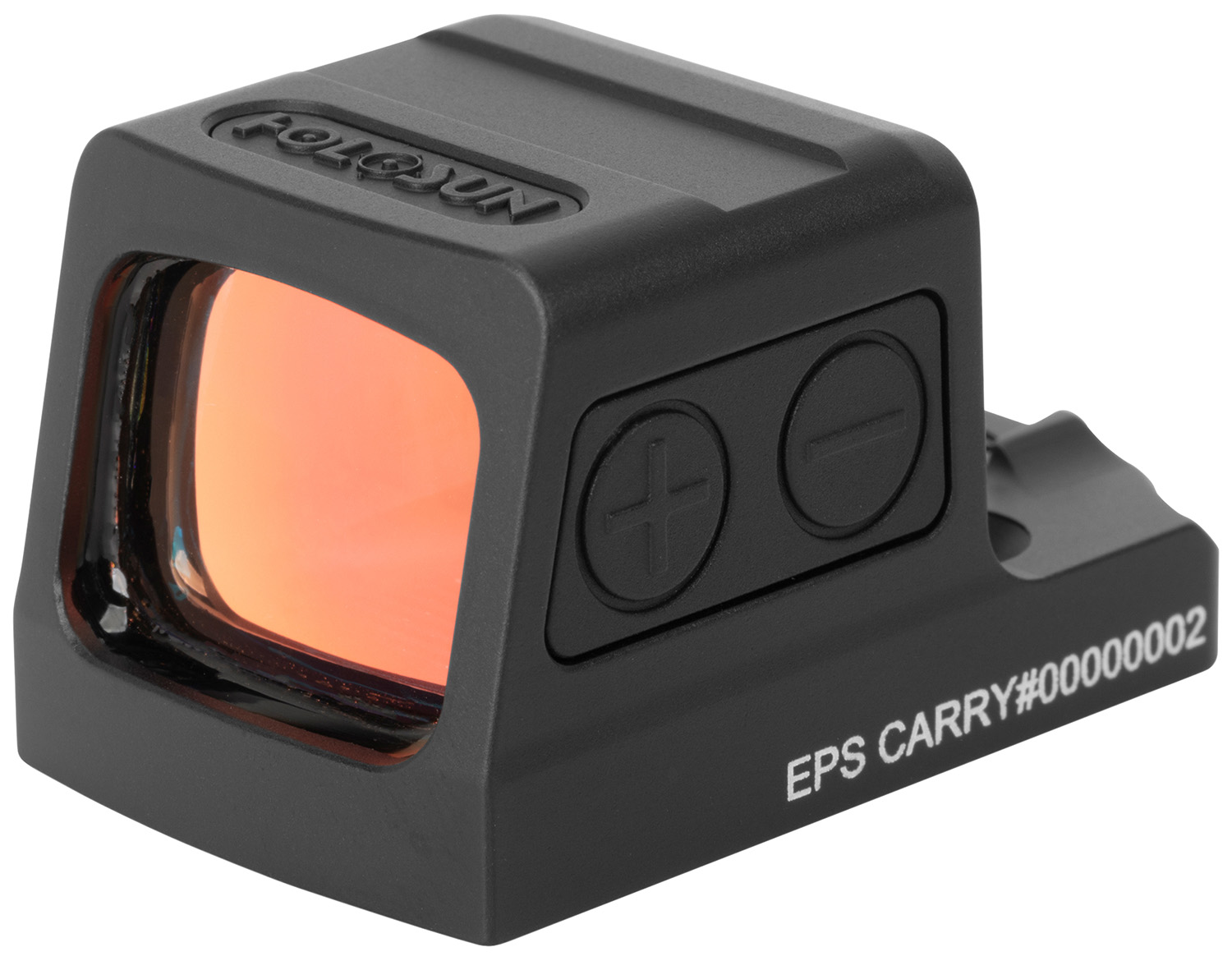 Holosun EPS-RD 2 MOA enclosed pistol red dot sight in black