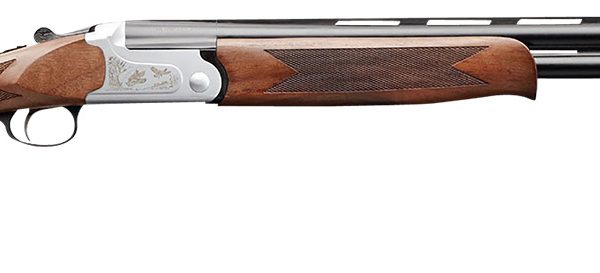 Charles Daly 930343 202  28 Gauge 3" 2rd 26" Blued Vent Rib Barrel, Silver Engraved Receiver, Walnut Wood Fixed Checkered Stock Right Hand