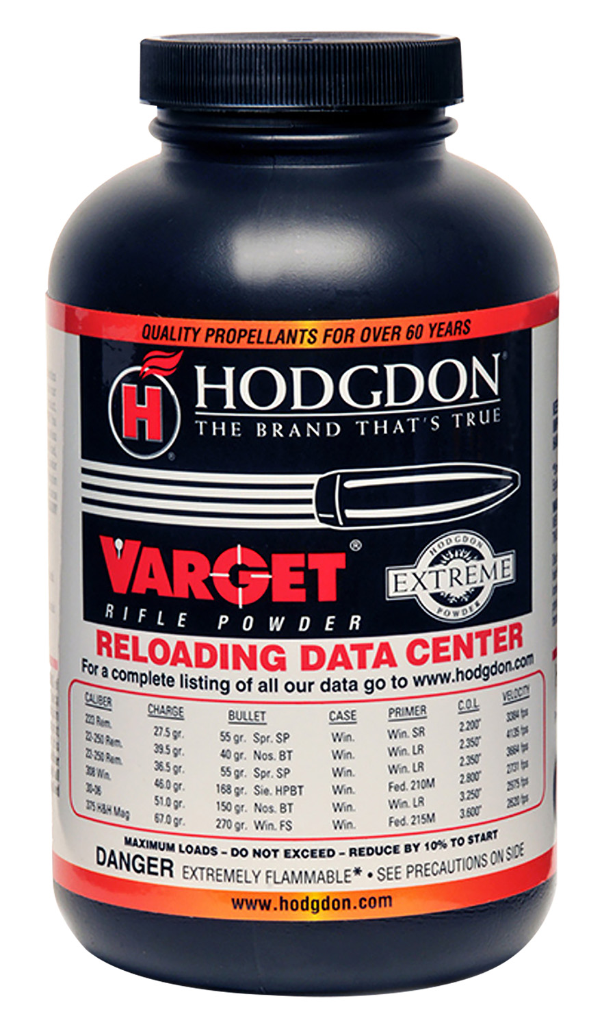 Hodgdon VAR1 Varget Rifle Powder Multi-Caliber 1 lb