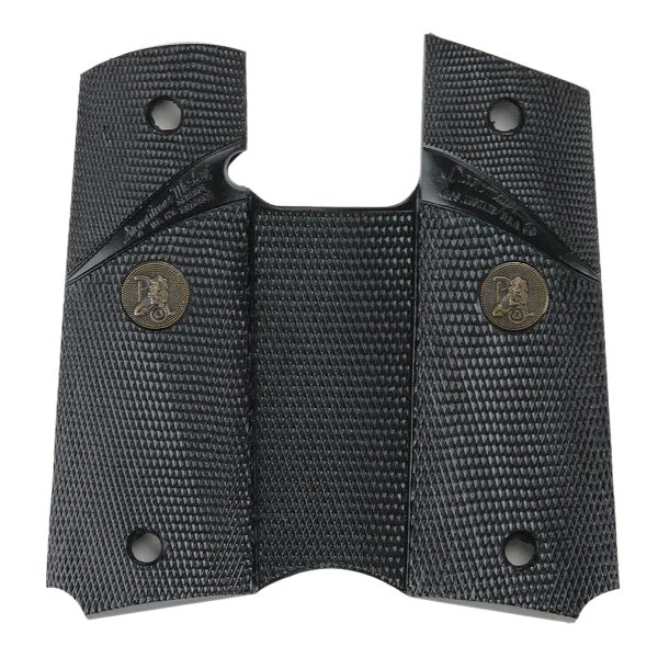 Pachmayr 02921 Signature Grip Wraparound Checkered Black Rubber for 1911, 1911-A1