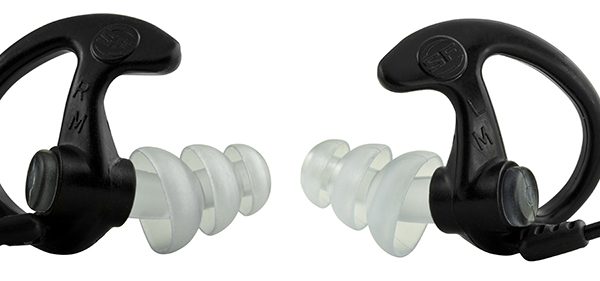 SureFire EP5BKMPR EP5 Sonic Defenders Max Polymer 26 dB Flanged Black Medium Adult 1 Pair