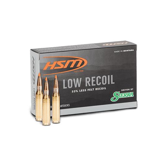 HSM LOW RECOIL 6.5CREED 140GR 20/25