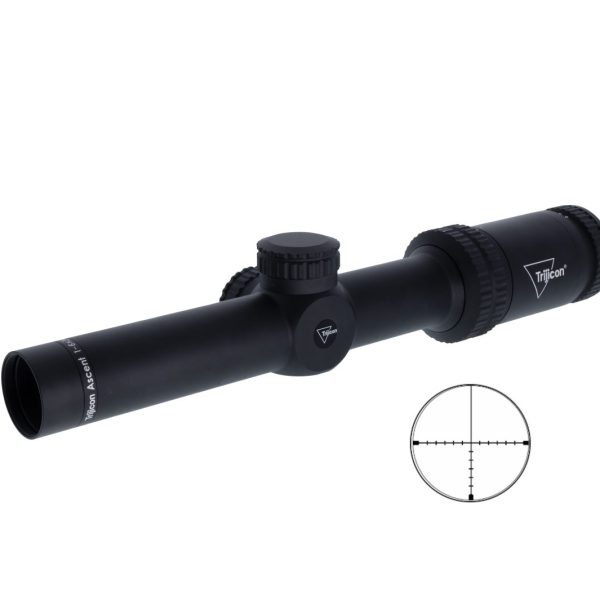 TRIJICON ASCENT 1-6X24 BLK 30MM BDC