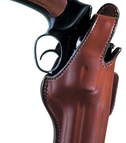 Bianchi Model 5BHL Thumbsnap - Ruger/Colt/SW 44M  5.5"-6" Right Hand Plain Tan