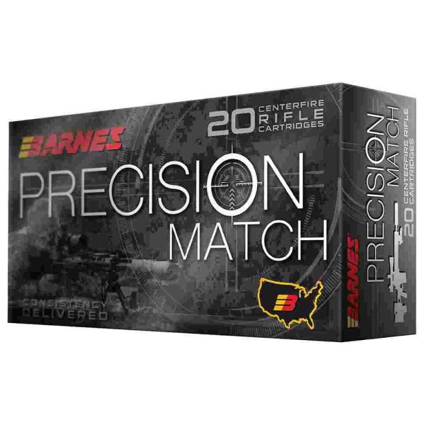 Barnes Precision Match .338 Lapua 300gr — 20 rds