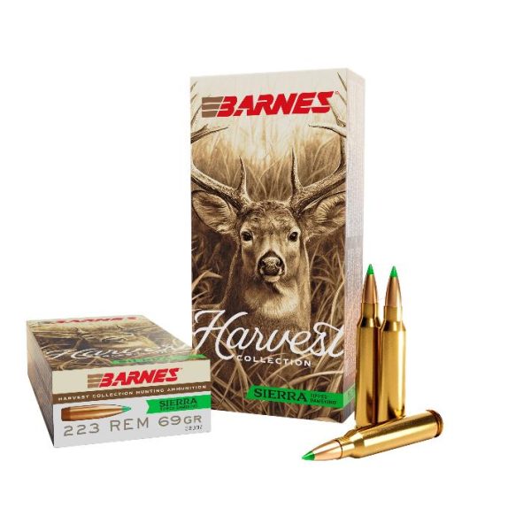 Barnes Harvest Collection .223/5.56 69gr — 20 rds