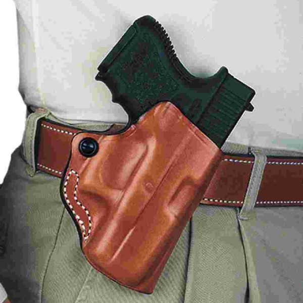 DeSantis Style 019 Mini Scabbard S&W J Frame Taurus 85 Tan RH