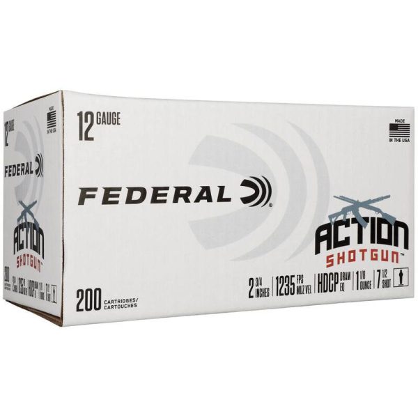 Federal Action Shotgun 12 ga — 200 rds