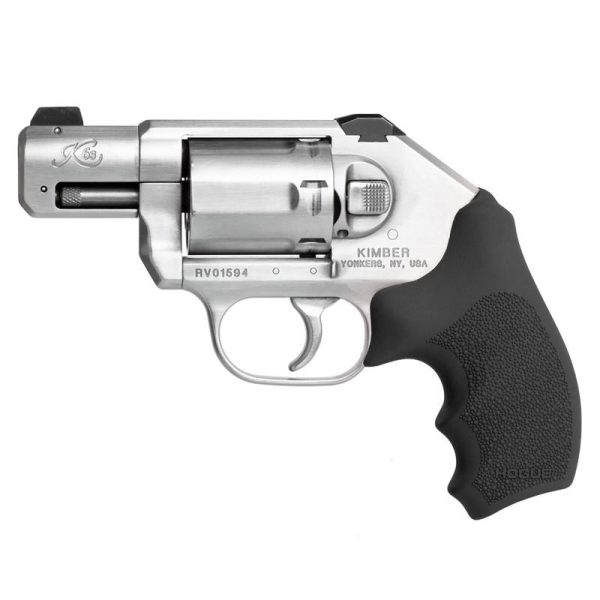 Kimber K6s DASA & DAO Bantam: Cobblestone Rubber Monogrip - Black
