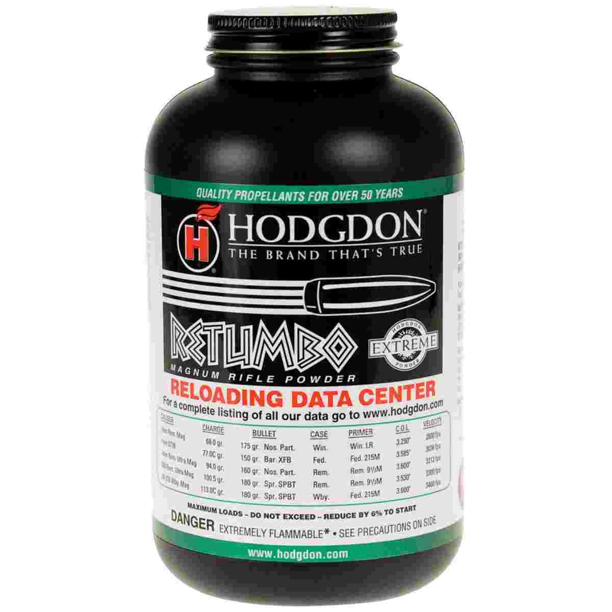 Hodgdon Extreme Retumbo Rifle Powder 1 lbs