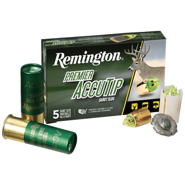 Remington AccuTip 12 ga 385gr — 5 rds