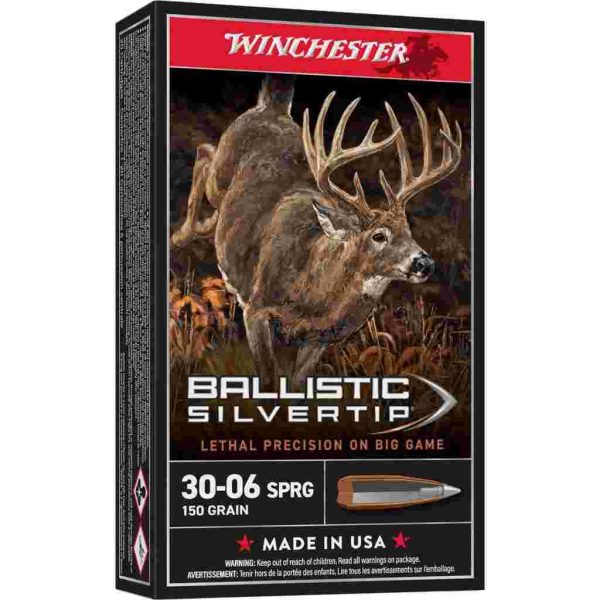 Winchester Ballistic Silvertip .30-06 150gr — 20 rds