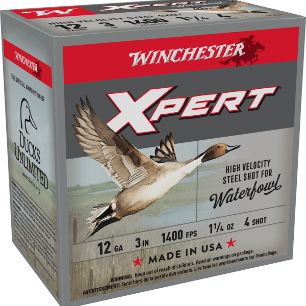 12GA 3" #4 1-1/4OZ XPERT HIGH VLCTY