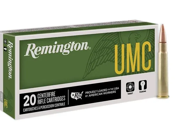 REMINGTON L303B1 303 BRITISH 174GR UMC FMJ 20 RD/BX 10 BX/CS